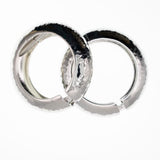 Hala Hammered Bangle Silver (Set of 2)