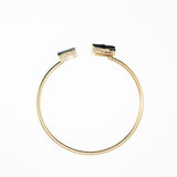 Onyx Black Stone Cuff