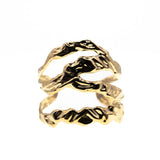 Toi Molten Gold Cuff