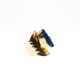 Zubie Gemstone Ring in Cobalt Blue
