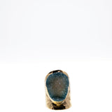 Zubie Gemstone Ring in Sea Blue
