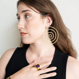 Neya Spiral Earrings
