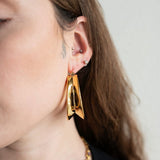 Mari Oversized Gold Hoop Earrings