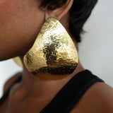 Raindrop Exaggerated Textured Earrings