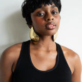 Raindrop Exaggerated Textured Earrings