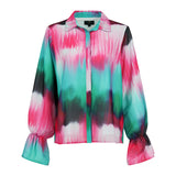 Nawra Chiffon Long Sleeve Top