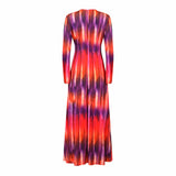 Iris Flared Sleeve Maxi Dress