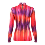Iris High Neck Long Sleeve Top