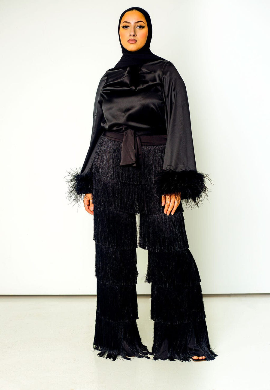 Hiza Fringe Pants