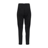 Bahira Draped High Neck Top and Slim Ankle Pants