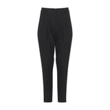 Bahira Draped High Neck Top and Slim Ankle Pants