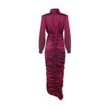 Aalya Ruched Skirt Maxi Dress