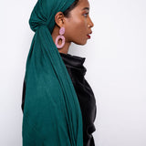 Premium Jersey Scarf in Forest