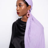 Premium Jersey Scarf in Lavendar