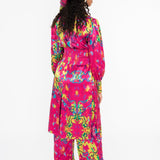 RIMI Long Sleeve Shirred Waist Top