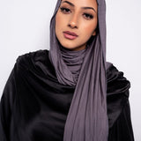 Premium Jersey Scarf in Stone