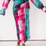 Nawra Chiffon Wrap Skirt