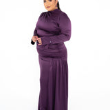 Souma Ruched Maxi Skirt