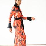 Blaze Sweater Dress with Fringe Belt