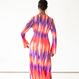 Iris Flared Sleeve Maxi Dress