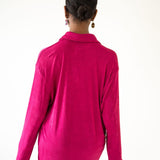 Iruwe Long Sleeve Oversized Top