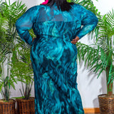Omi Plisse Dress