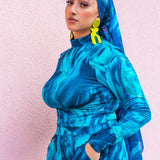 Omi High Neck Long Sleeve Top
