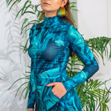 Omi High Neck Long Sleeve Top
